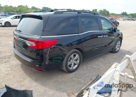2018 Honda Odyssey Ex-L из США, поврежденный, VIN 5FNRL6H78JB005047